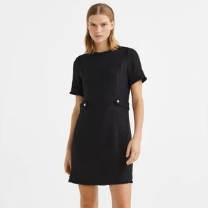H&M Wool Boucle Dress